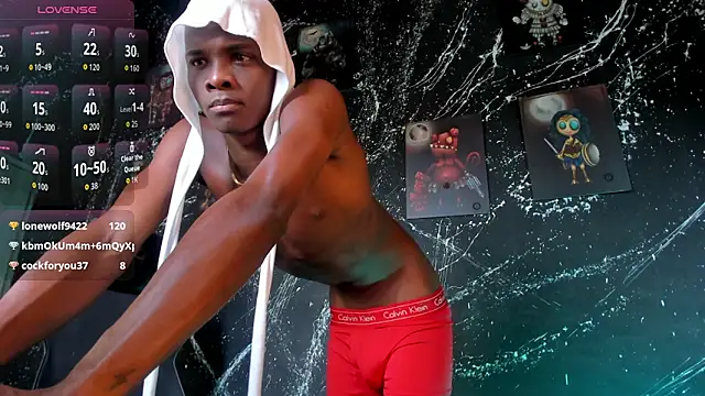 Show modela JacksonMuller_ na web-kameri
