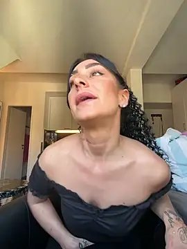 Show de CurlyRouge na webcam