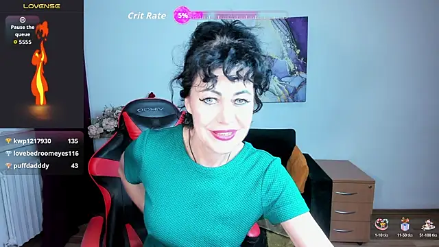 Silvia_Wallec Adlı Modelin Web Kamerası Şovu