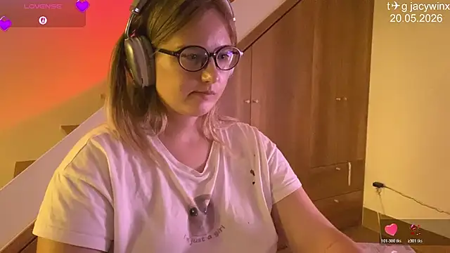 JacyWinslat élő XXX-chatje