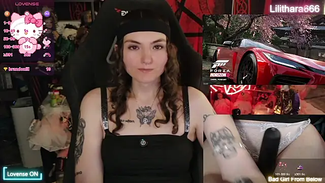 Lilithara666 Show in webcam