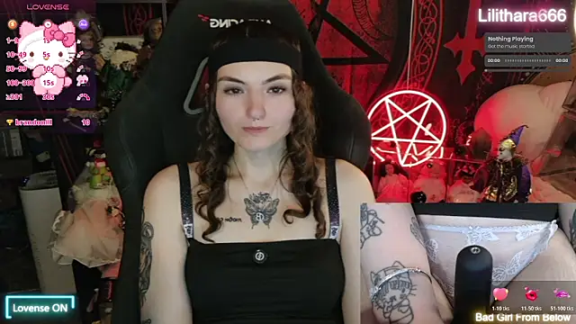 Lilithara666 Pertunjukan Webcam