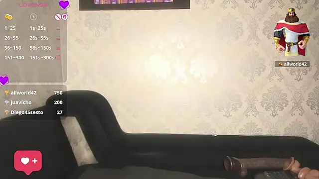 Show modela Sexy-Krystal na web-kameri