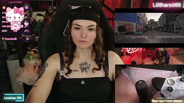 Show Webcam de Lilithara666