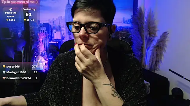 Show de ninarandmann na webcam