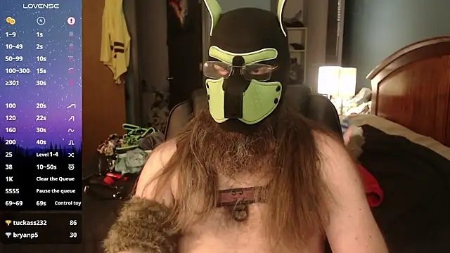 kinkywolf429: διαδικτυακό σόου στην κάμερα