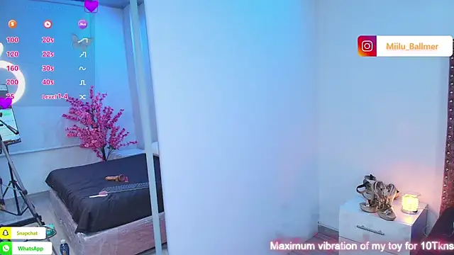 Milu_ballmer Adlı Modelin Canlı XXX Sohbeti