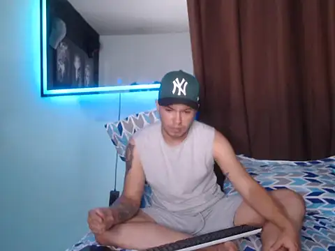 Show de Dilan-C na webcam