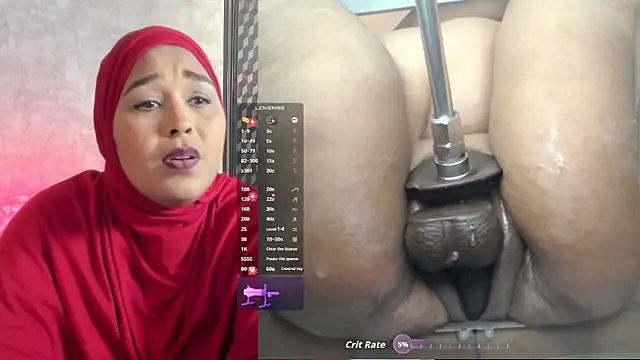 BBWHijab Adlı Modelin Canlı XXX Sohbeti