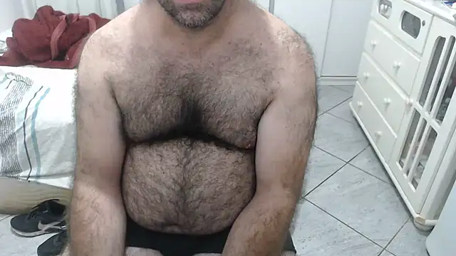 Show de MysterBearMG na webcam