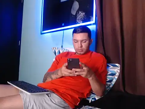 Show de Dilan-C na webcam