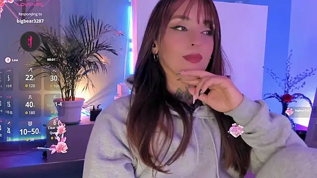 Megan_inked Adlı Modelin Web Kamerası Şovu