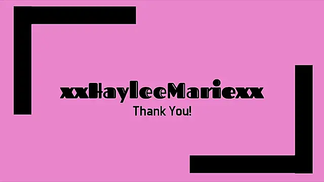 xxhayleemariexx's Webcam Show