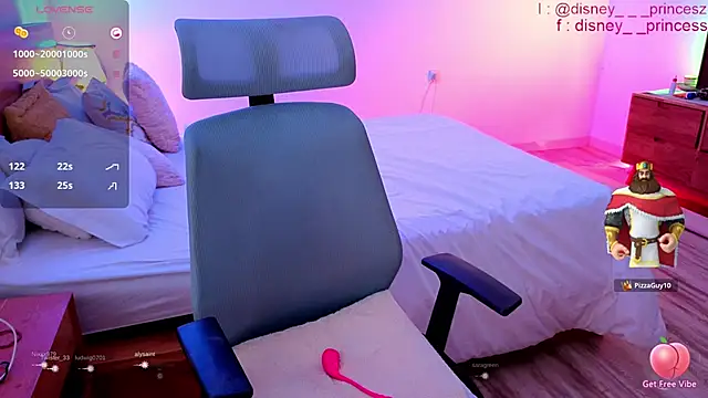 Chatroom XXX en direct de PrincessVS