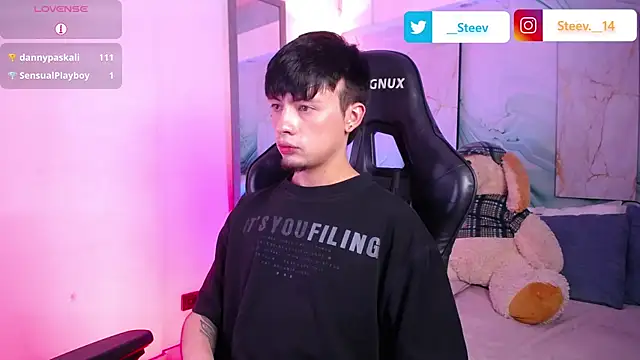 Вебкам-шоу Steev_Novoa