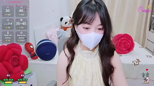 -MinaYoung-のウェブカメラショー