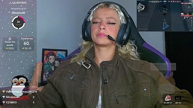 Show de webcam de jujubinhahot