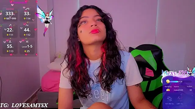 Chatroom XXX en direct de Lovelyamyy