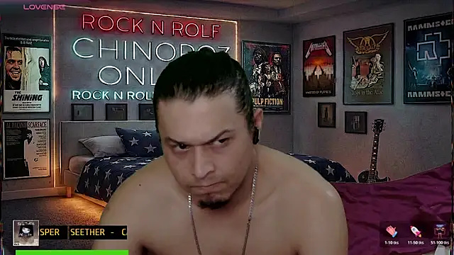 chino_roz webkamerás műsora