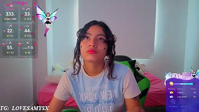 Chat XXX ao vivo de Lovelyamyy