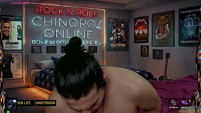 Pokazy przed kamerką – chino_roz