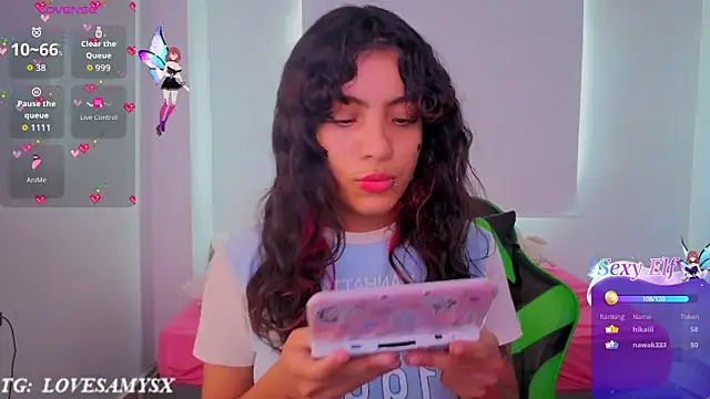 Chat +18 de Lovelyamyy ao vivo