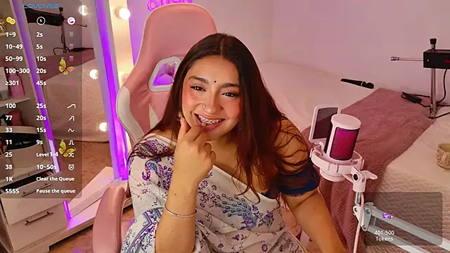 Show webcam de ashalisha