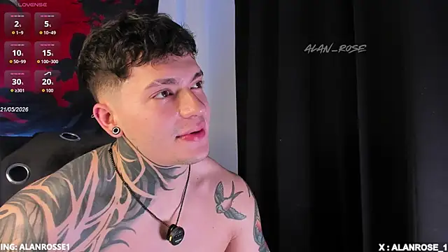 AlanRose01 现场XXX聊天