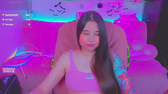 Show de Lolisuccub na webcam