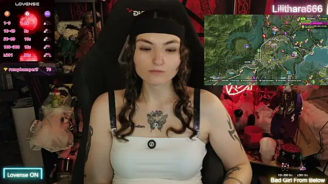 Chatroom XXX en direct de Lilithara666