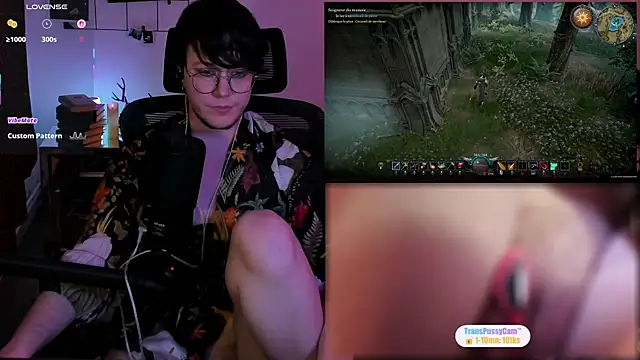 Show de FennCamboy na webcam