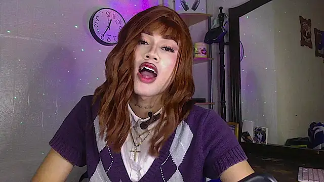 Show de SHARLOTH_trans na webcam