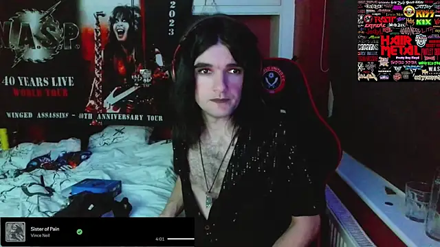 Show modela Rocker_Assassin_WASP_FAN na web-kameri