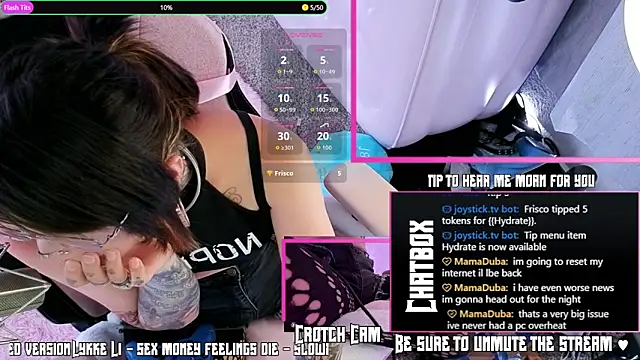 Show webcam de xxunholymusexx