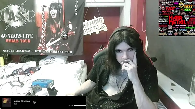 Rocker_Assassin_WASP_FAN: διαδικτυακό σόου στην κάμερα