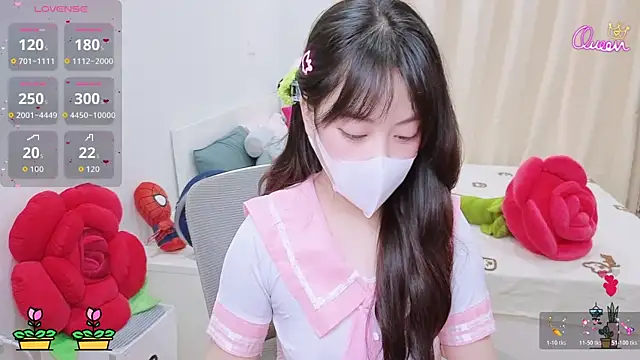 -MinaYoung-のウェブカメラショー