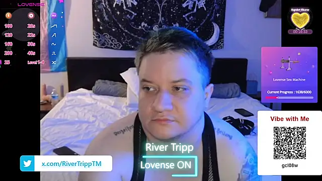 RiverTripp élő XXX-chatje