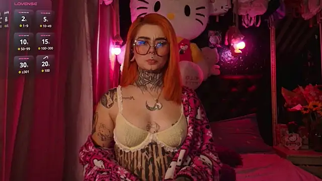 MelodyPrive élő XXX-chatje