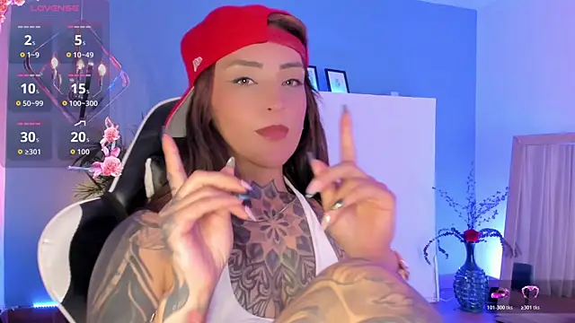 Živý XXX chat Megan_inked