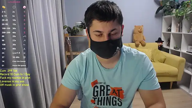 Živý XXX chat Tomguys