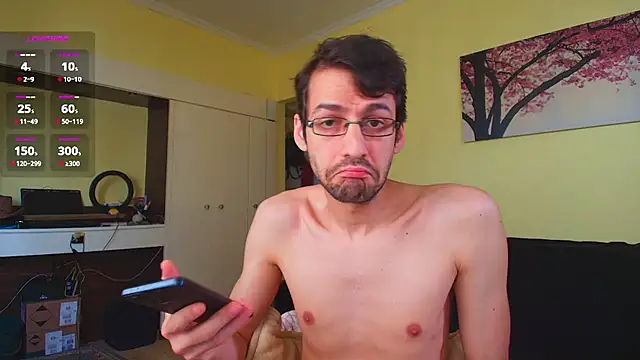 Show modela HungEddy na web-kameri