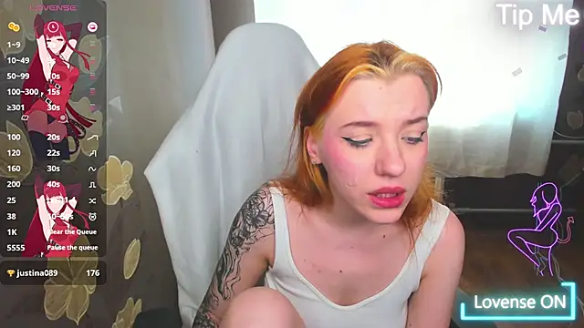 Chat XXX ao vivo de MeganNewCat