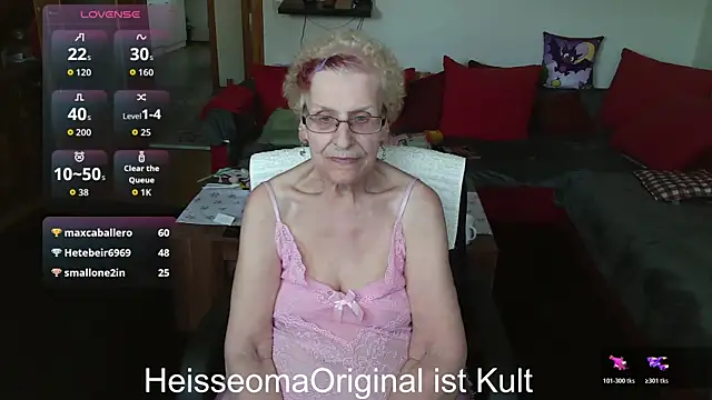 Chat +18 de HeisseomaOriginal ao vivo