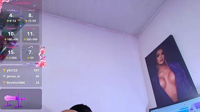Show de Veruzca_love na webcam