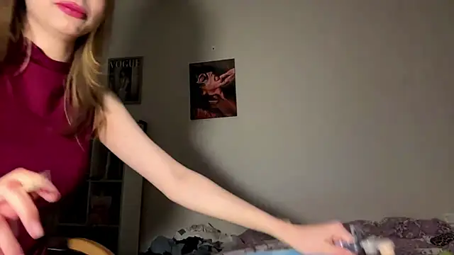Show modela BlairisDarling na web-kameri