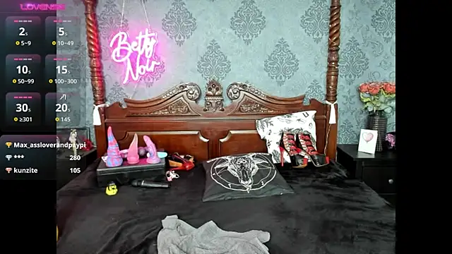BettyNoir Webcam show