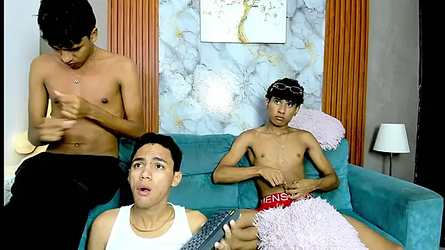 Show de THREE_BLACK na webcam