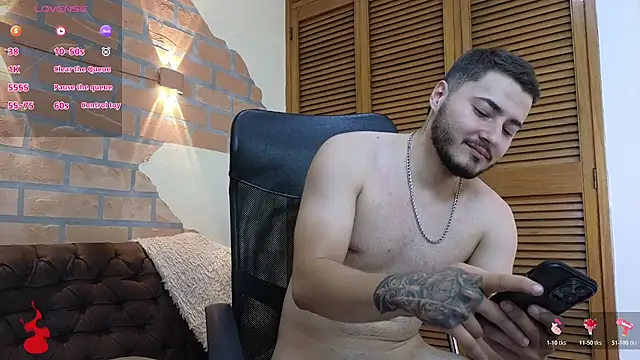 Show de Brandon_01 na webcam