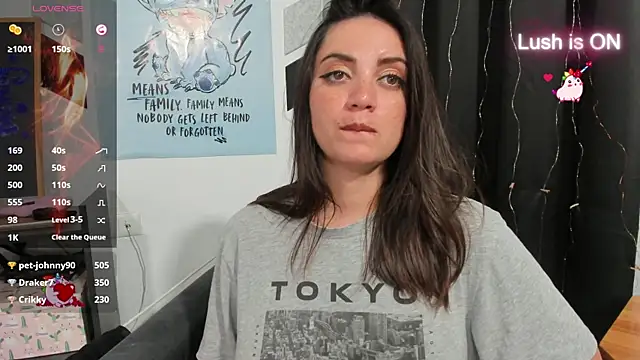 Chat +18 de alexysgray ao vivo
