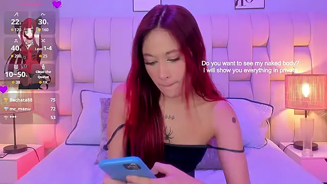 Chatroom XXX en direct de SkinnyFoxy